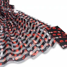 Африканская ткань чистая шелковая ткань, органза abkara африканская вощеная ткань принтом 2+ 4 ярдов органза лента шелк для платья B2-D6