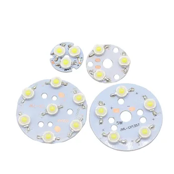 

1PCS CREE Power 3W 5W 7W White Warm White High Bright LED Emitter Diode with 23mm 30mm 48mm Round PCB for DIY LED Flashlight