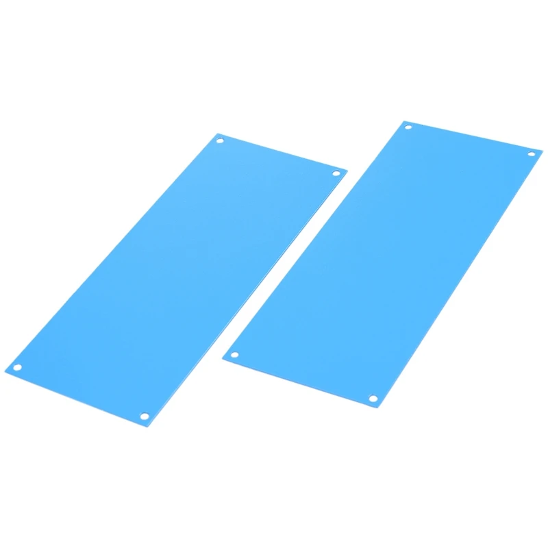 6," x 5,1" x 3," синий металлический корпус проект Чехол DIY Распределительная Коробка
