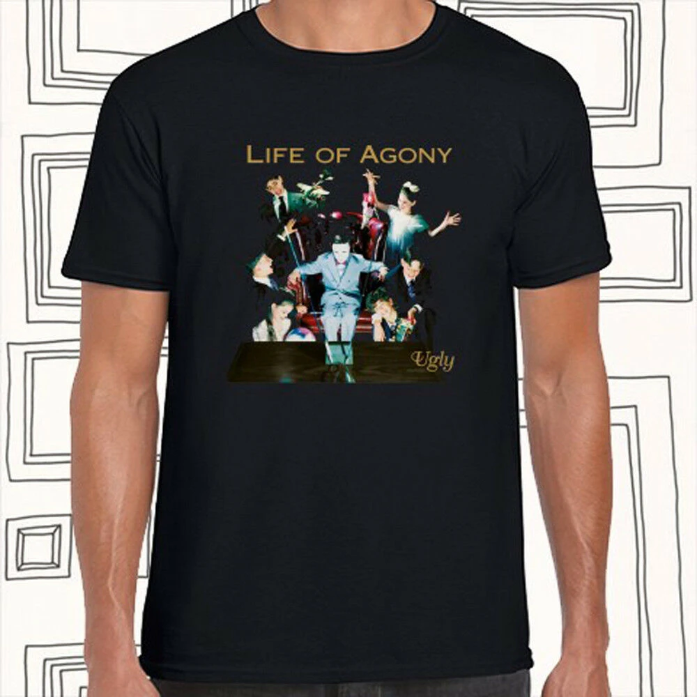 Life Of Agony металла ленточной альбом мужская комплект из черной кофты с длинным