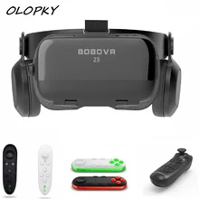 Z5 VR Очки виртуальной реальности очки 3D очки картон 2,0 Bobo Vr гарнитура BOBOVR для 4,"-6,2" смартфона