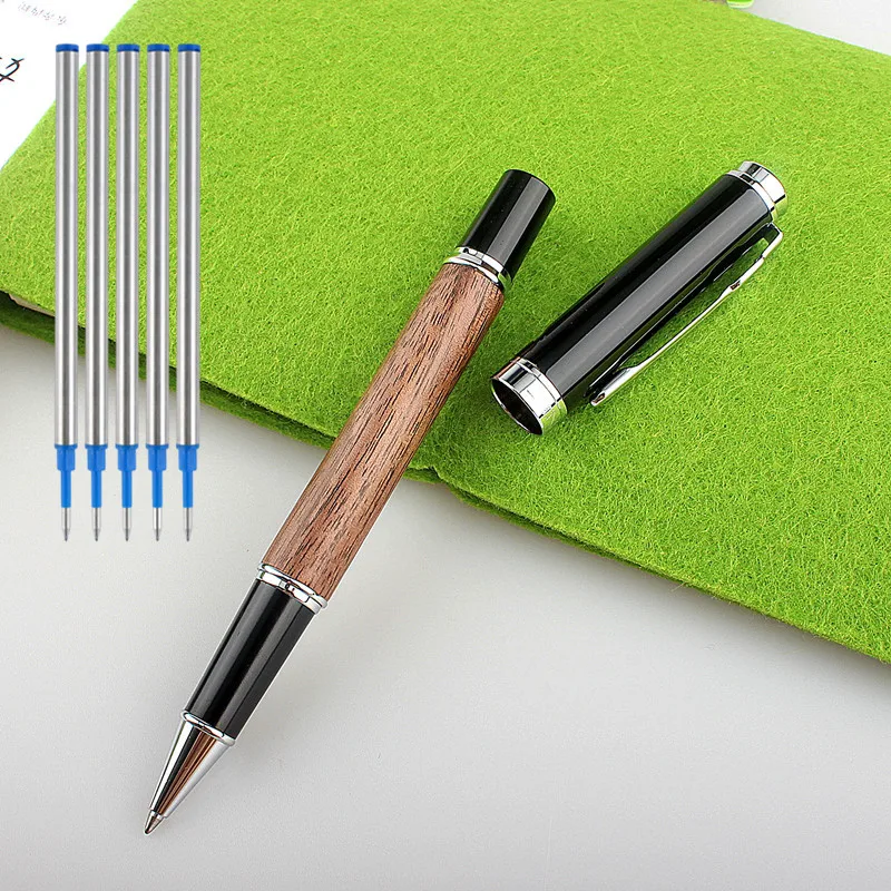 

JINHAO фотообои и деревянные шариковые ручки для офиса, подарок для офиса