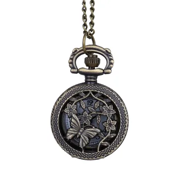 

Pocket Watch Men Women Couple Pocket Watch Retro Quartz Hanging Table Commemorative Table Unisex Necklace Chain Hours Clock