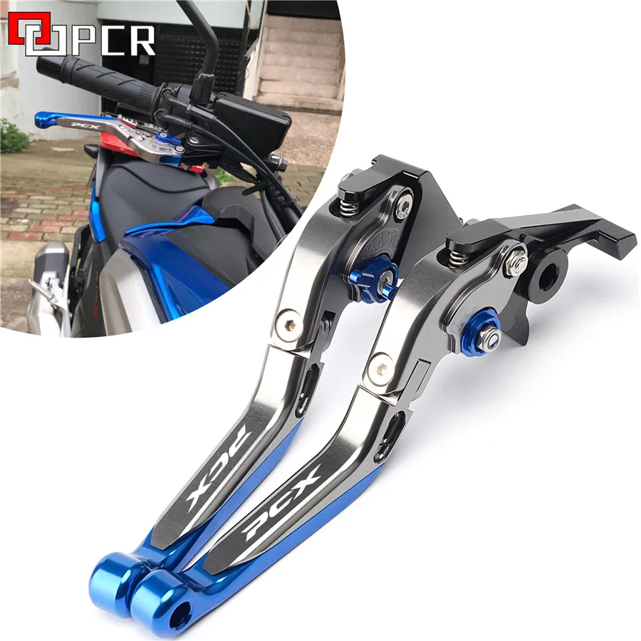 Логотип PCX для HONDA PCX 125 PCX125 PCX150 PCX 150 Все аксессуары для мотоциклов Складные Выдвижные Тормозные Рычаги Сцепления