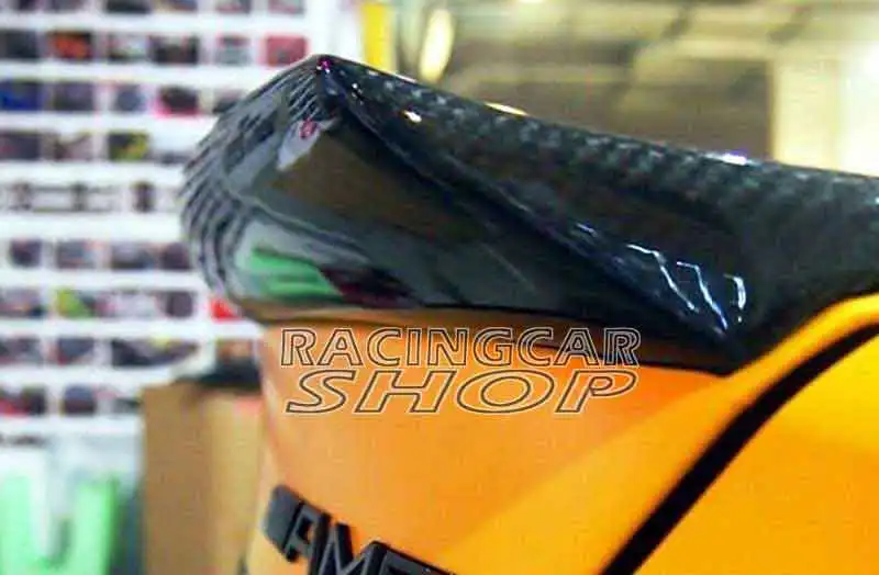 V STYLE REAL CARBON FIBER TRUNK LIP SPOILER Fit For MERCEDES BENZ W204 4DOOR SEDAN C63 C300 C350 C63 08-12