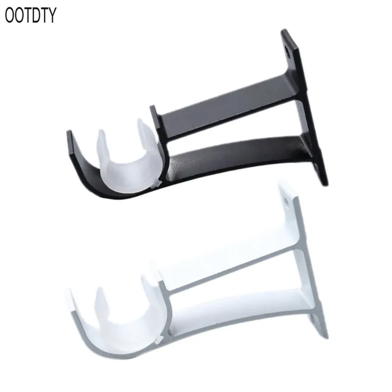 

4pcs/set Curtain Rod Brackets Hook Hanger Holder Ceiling Mounted Home Decor