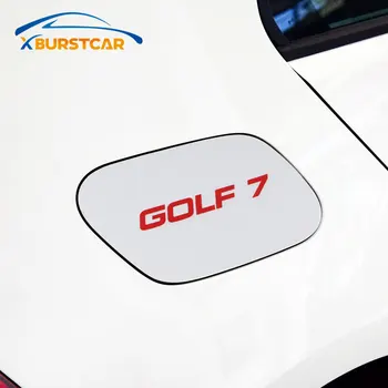 

Xburstcar For Volkswagen VW Golf 7 MK7 2013 - 2019 Car Exterior Oil Gas Fuel Tank Cap Cover Decoration Trim Stickers Accessories