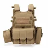 Outdoor Tactical Multifunctional MOLLE Expansion and Convenience Military Training CS Actual Combat Exercise Combination Vest