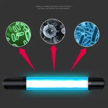 

Fish Tank Sterilize Clean Lamp Submersible Fish Pond UV Disinfection for Aquarium Water Clean Clear Waterproof Light