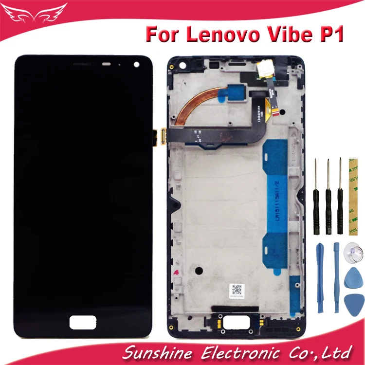 

For Lenovo Vibe P1 P1c72 P1a42 P1c58 LCD Display Touch Screen Panel Digitizer Assembly Replacement For Lenovo Vibe P1 LCD