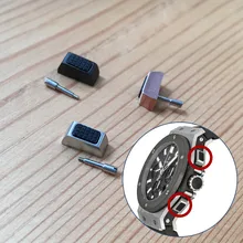 Концентратор водонепроницаемые часы Толкатель для ступицы Hublot big bang 44 мм хронограф оригинальные часы нажмите кнопку Запчасти для часов инструменты