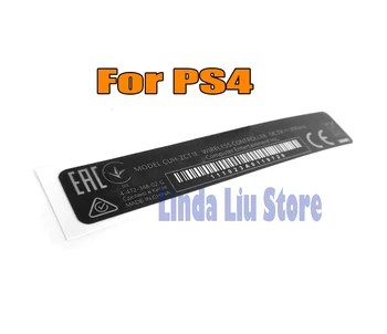 

50pcs 200pcs 600pcs lot Shell Slim Black Back Labels Seals for PS4 B Controller Label Back Paster Lable