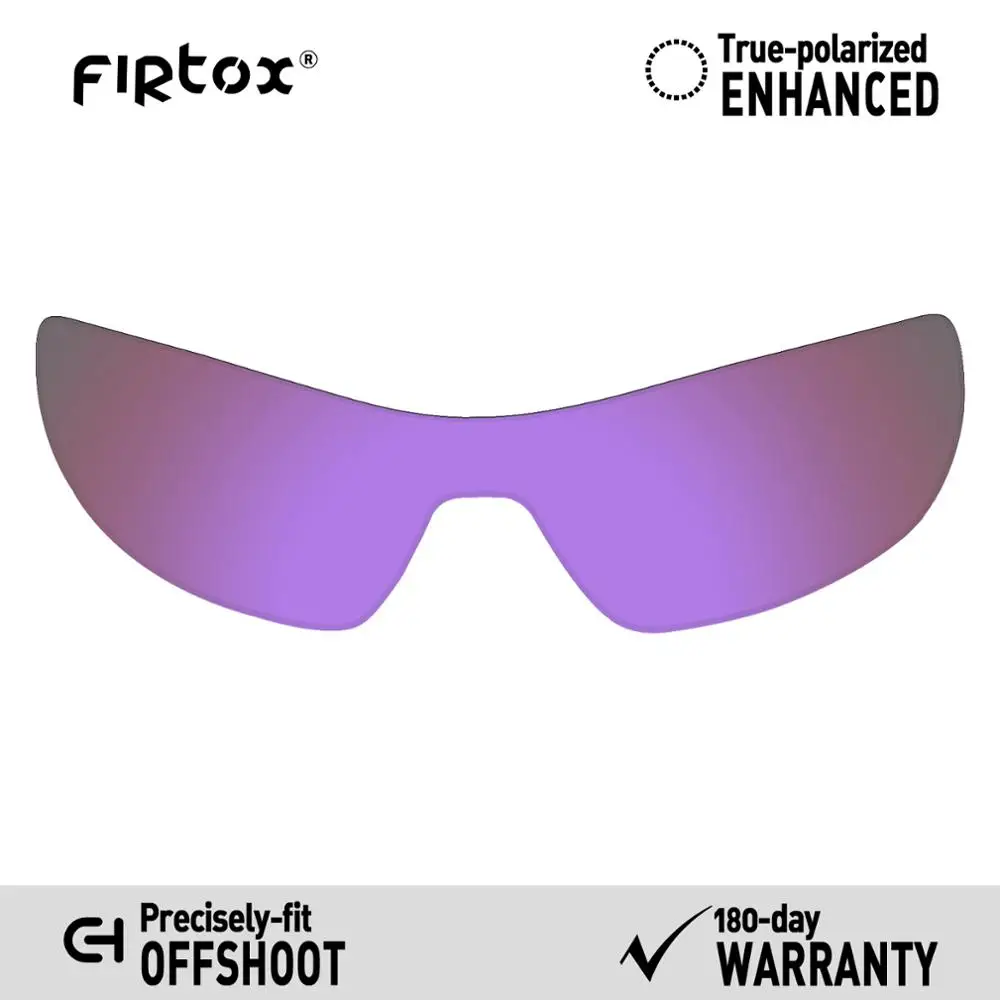 Purple-Polarized Firtox настоящие поляризованные Сменные рассеиватели UV400 для солнцезащитных очков-солнцезащитных очков ocley Offshoot OO9190(Только Совместимые линзы)-несколько цветов - Цвет линз: Purple-Polarized