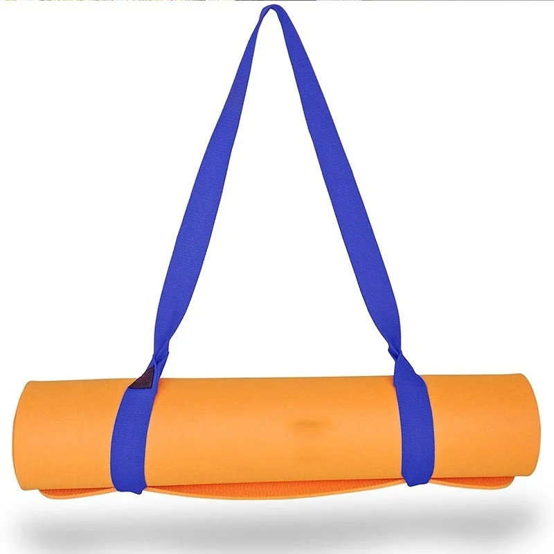 Portable Yoga Mat Sling Sports Canvas Belt Fitness Gym Ajustable Carrier Shoulder Carry Strap