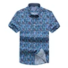 8XL 7XL 6XL Plus Size Men's Shirts 100% Cotton Comfortable Loose Casual Oversize Hawaiian Floral Short Sleeve Summer Beach Shirt 5