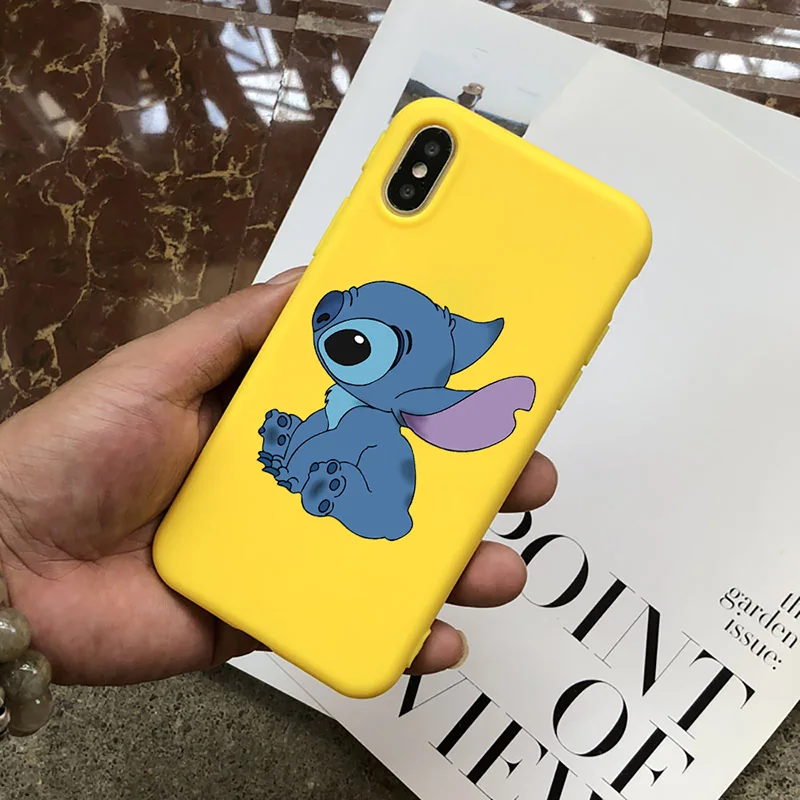 Милый мультяшный Ститч силиконовый чехол для телефона huawei P20 P10 P30 Pro Lite Plus Мягкий милый чехол - Цвет: Color 11