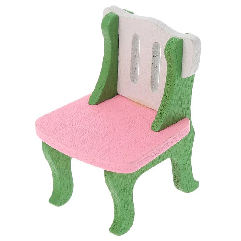 2 Set Baby Wooden Dollhouse Furniture Dolls House Miniature Child Play Toys Gifts, 1 Set No.9& 1 Set No.10
