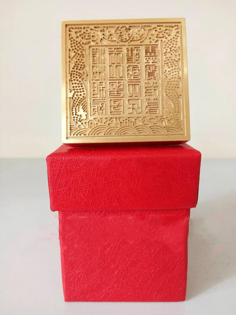 Taoist предметы инструменты Meizhou Mazu seal одностороннее уплотнение из чистой меди с