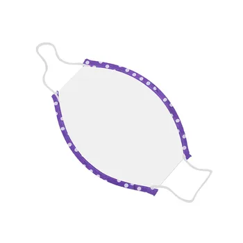 

Prints With Sponge Edge Clear Window Visible Expression Face Cover Lip Visual Shield Splash Transparent Faces Protection New