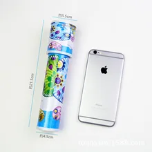 Большой размер вращающийся калейдоскоп Волшебная фантазия гибкий внутри jing wang цилиндр с бумажной Детский сад Игрушка