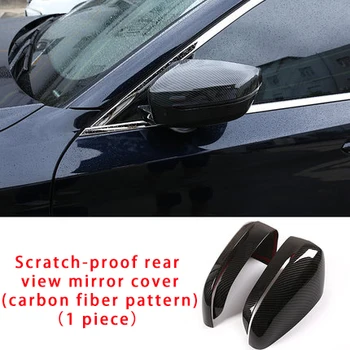 

For BMW 7 series G11 G12 740i 750i 2016-2018 carbon fiber Scratch-proof rear view mirror cover molding trim 1pc
