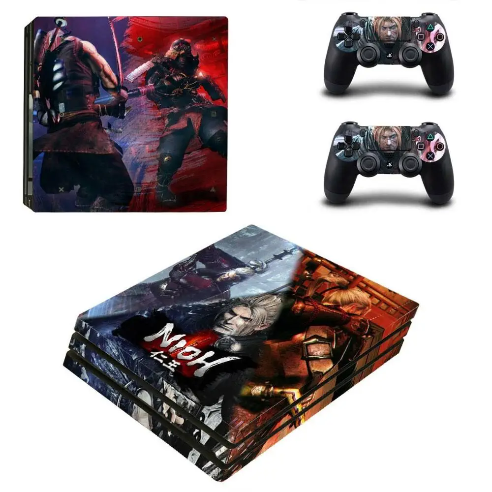 PS4 Pro NIOH sticker s PS 4 Play station виниловая кожная наклейка Pegatinas для playstation консоль и