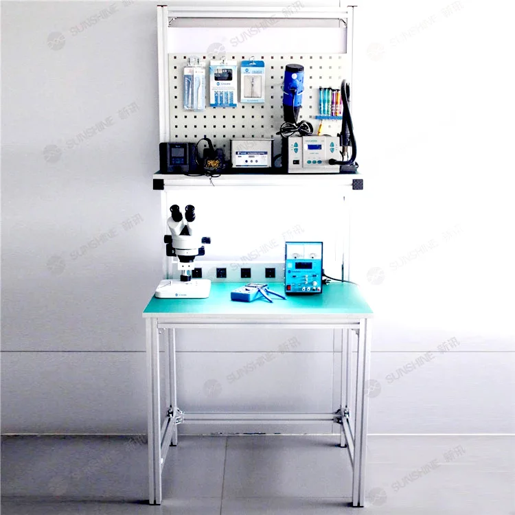  SS-019 Anti-static maintenance table Portable Aluminium Anti Static Work Table Mobile Repair Room