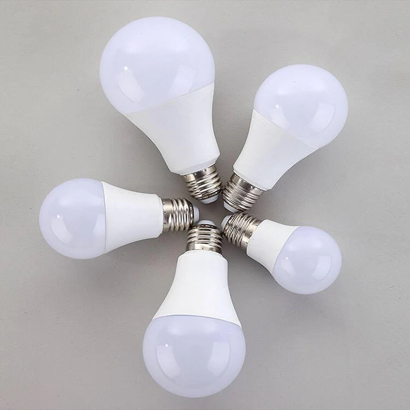 Lot De 6 Ampoules LED A60 17W = 140W - E27 Mat 2400lm - Blanc Chaud 2700K - Économie D'énergie