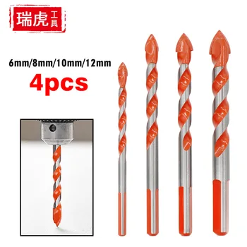 

Multi-functional Tile Drill Bit Ceramic Glass Perforator Wall Reamer Hard Alloy Triangle