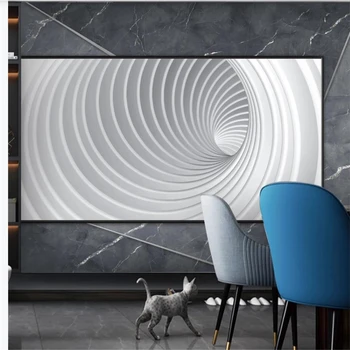 

Simple creative abstract geometric marble wallpapers light luxury background wall window mural wallpaper 3d wallpapers