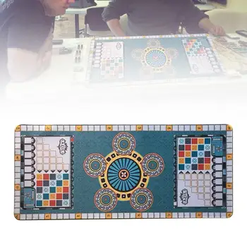 

Card Game Playmat Clean Safe Smooth Rubber Pad Cushion for Azul Board Game