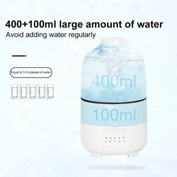 

Purifying Humidifier Oil Timing USB Household Air Humidifier Aroma Diffuser Household Mist Maker Fogger 500ML