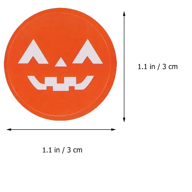 30 листов Hallowwen элементы Тыква Череп Призрак уплотнительные наклейки конфеты мешок наклейки подарки украшения вечерние принадлежности для выпечки
