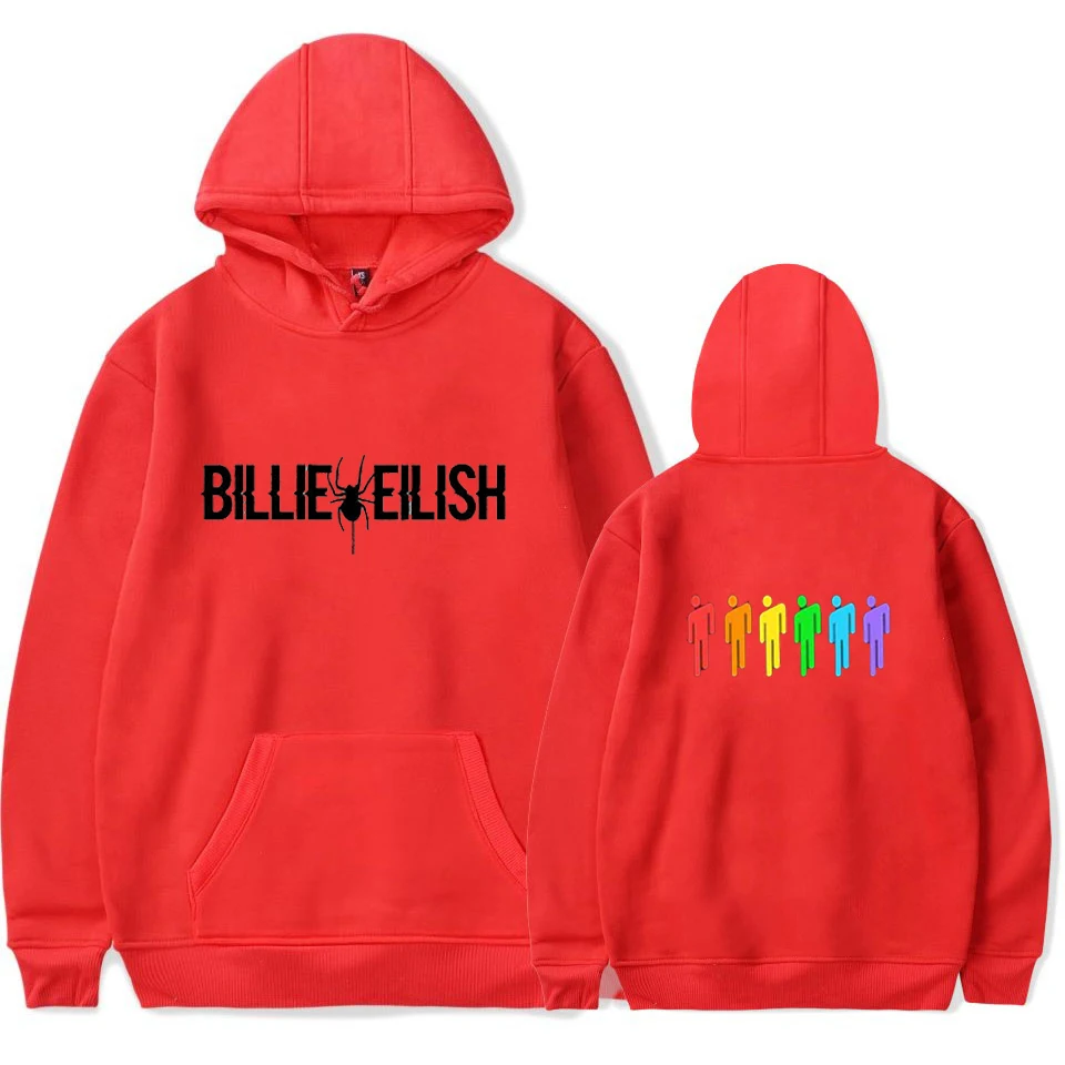Kpop Billie Eilsh/Детские толстовки с капюшоном; Зимний спортивный костюм с принтом; толстовка с капюшоном для мальчиков и девочек в стиле Харадзюку; толстовка унисекс для подростков; верхняя одежда