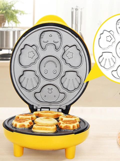 Household Mini Electric Cake Maker Non-stick Bubble Egg Cake Oven Breakfast  Waffle Bread Machine Double-sided Baking Machine - AliExpress