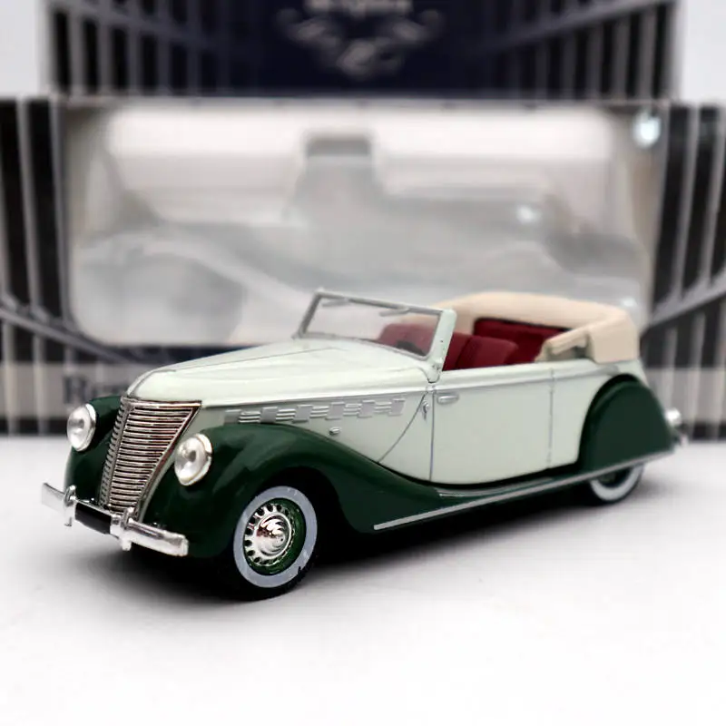 AUTOS de epoca 1:43 Renault supratella Coach 1939 Diecast Классическая коллекция игрушек автомобиль