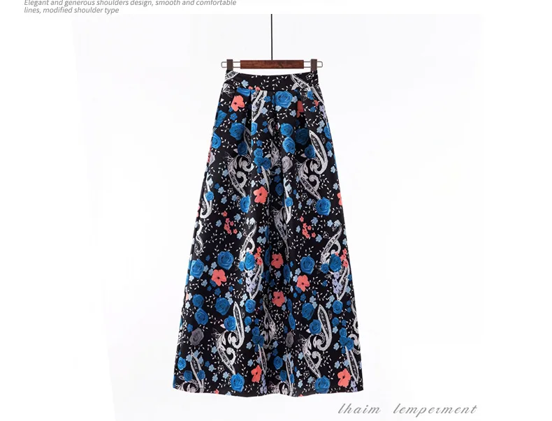 Осень и зима стиль Ozhouzhan юбка женское платье ретро большой Hemline пачка с высокой талией длинные юбки