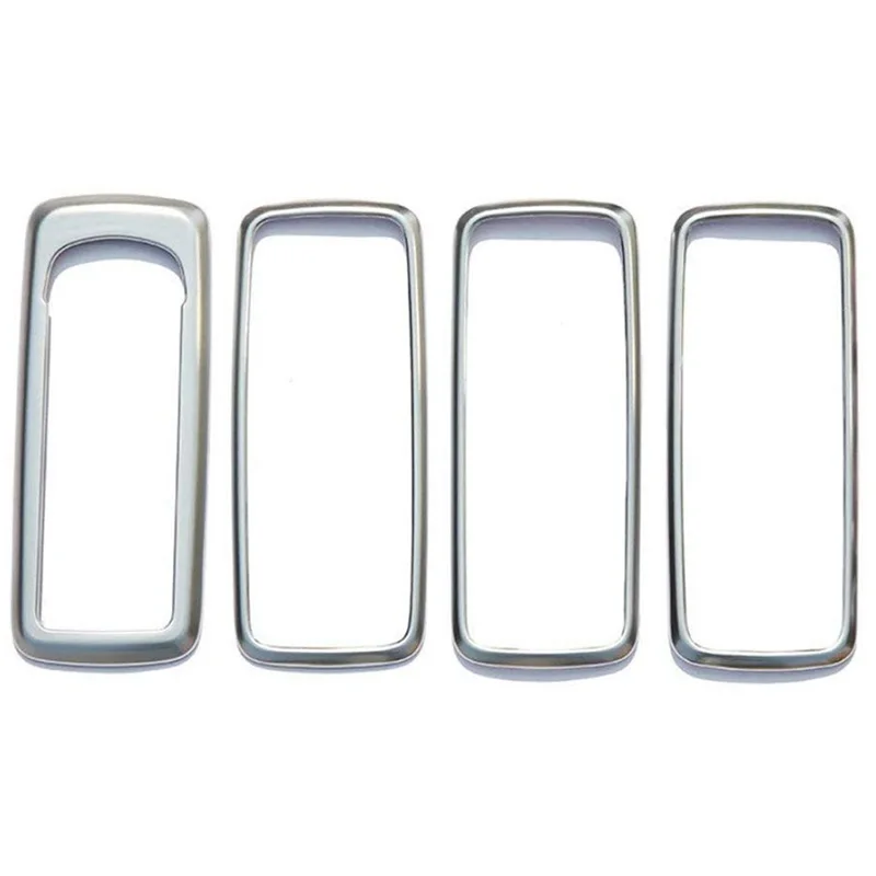 Chrome Car Door Window Switch Lift Button Cover Trim Frame for for Land Rover Discovery 4 LR4 Range Rover Sport L320 Accessories