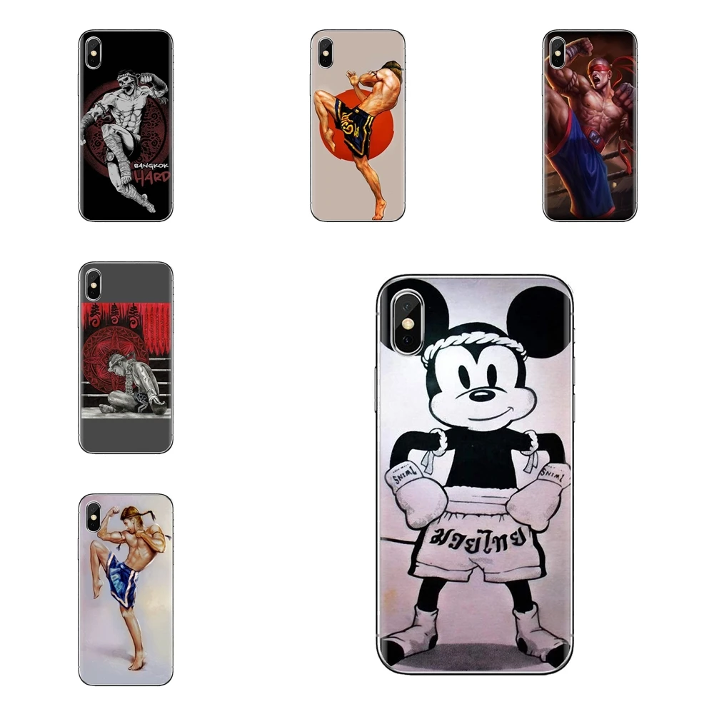 For Xiaomi Mi6 Mi 6 A1 Max Mix 2 5X 6X Redmi Note 5 5A 4X 4A A4 4 3 Plus Pro MOUGOL Muay Thai Fight Boxingus Silicone Case Cover |