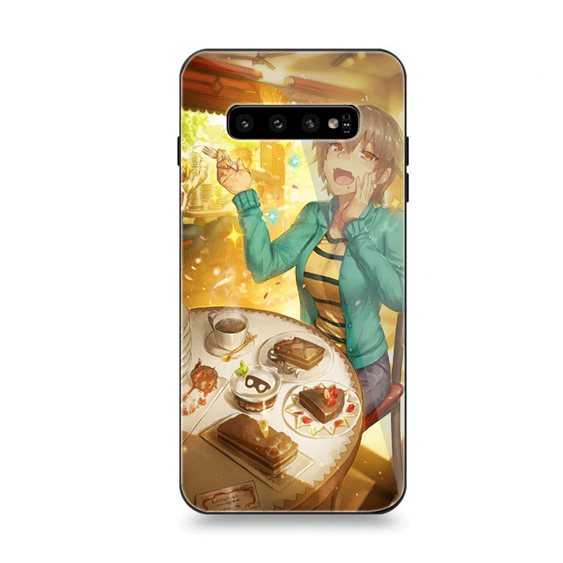 Мобильный чехол для телефона Стекло для samsung A10 A20 A30 A40 A50 A60 A70 S7 край S8 Plus Note 8 9 S10 крышка Таежные ботинки судьба фудзимура - Цвет: G5