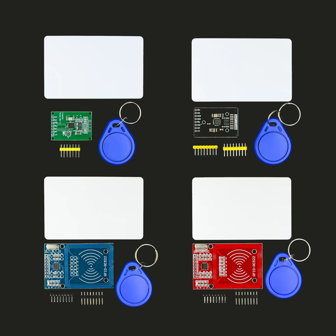 RFID модуль RC522 наборы S50 13,56 МГц 6 см с тегами SPI записи и чтения uno 2560