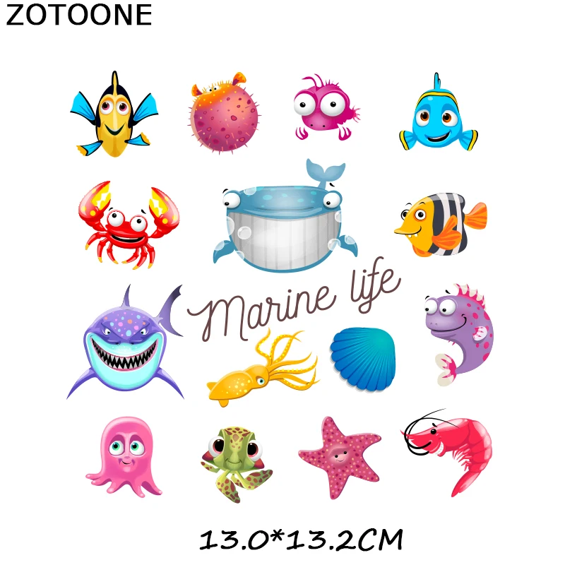 ZT1708 ZOTOONE, Мультяшные наклейки на автомобиль, планета, животное, нашивка, железо, на переводе, для одежды, футболки, передача тепла, аксессуары для самостоятельной сборки, Аппликации F1 - Цвет: ZT1708