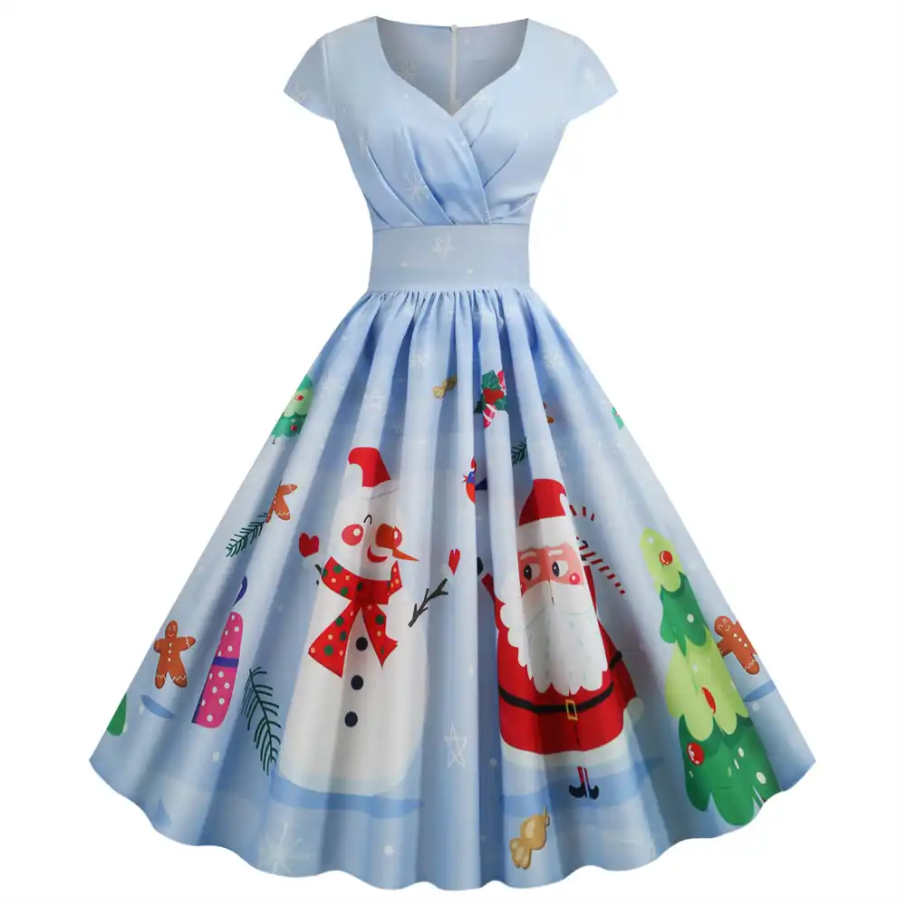 christmas dress size 8