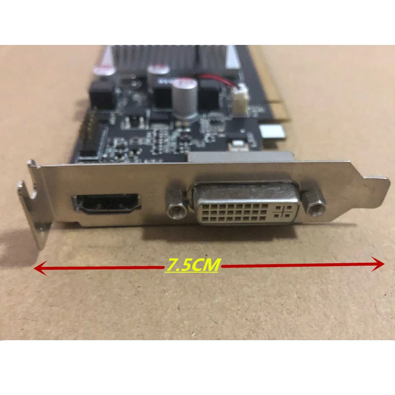 SAPPHIRE GT 705 1GB Screen Video Cards GPU For nVIDIA Geforce GT705 1GB Graphics Cards Computer Map HDMI PCI-E ITX ATX MATX HTPC
