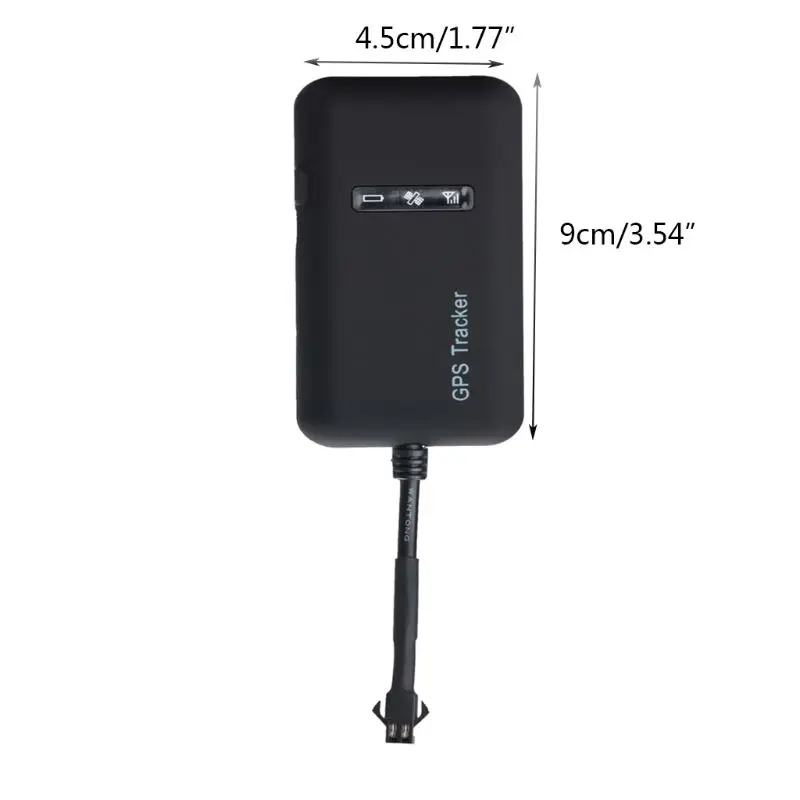 GT02A Автомобильный gps трекер GSM GPRS SMS устройство слежения за автомобилем монитор локатор