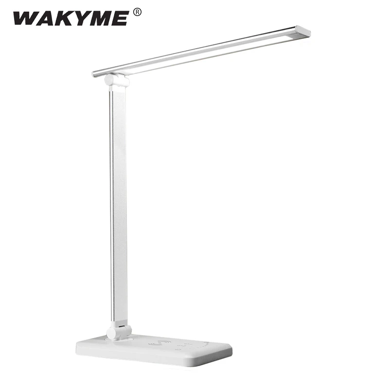 Настольная лампа WAKYME 52 светодиода сенсорный светодиодный ключатель складная