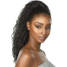 Черный цвет вьющиеся синтетические волосы на кружеве парик 180% высокой плотности Жаростойкие Волокна длинные вьющиеся парики для черных женщин повседневная одежда
