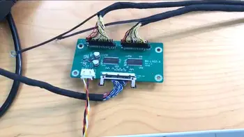 

LVDS distributor and extender solution LVDS signal relay amplification, one input and two output dual screen display