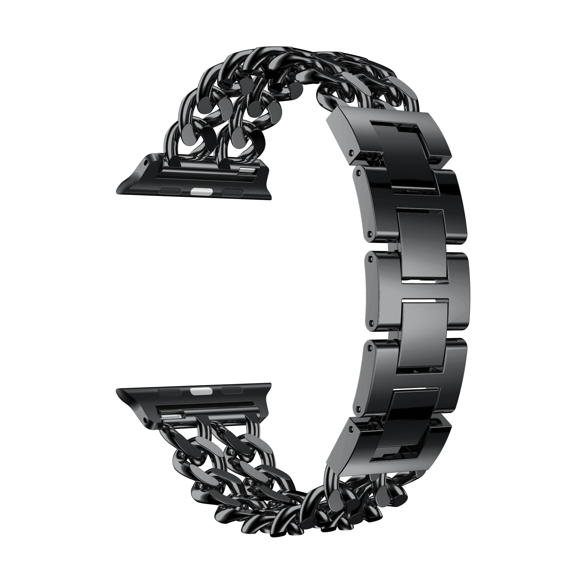 

Fashion Chain Styles Stainless steel Strap for Apple watch band 44 mm 40mm iWatch band 42mm 38 mm bracelet Apple watch 5 4 3