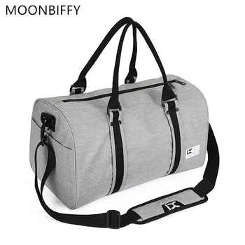 

Gym Bags Men Sports Fitness Pack Shoulder Sport Bag Women's Handbags Male Travel Bags Nylon Waterproof Handbag Female Package